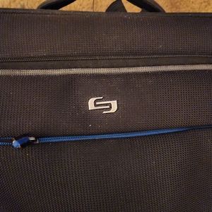 SOLO Classic Rolling Laptop Briefcase